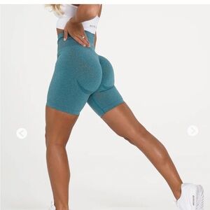 NVGTN Teal Contour Bike Shorts